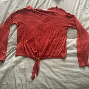 Madewell long sleeve medium rust